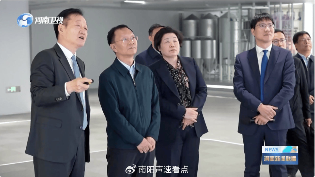 河南省委副书记张巍莅临牧原集团郑州研发中心走访调研|食品安全|张巍|省委副书记_新浪新闻