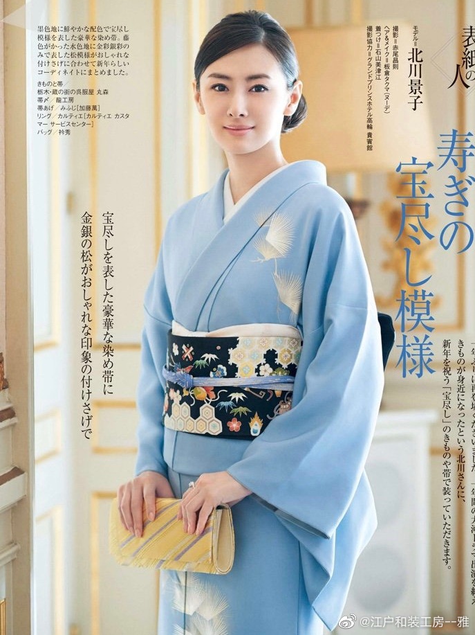 北川景子 和服collection 年年上榜最适合穿和服的女演员