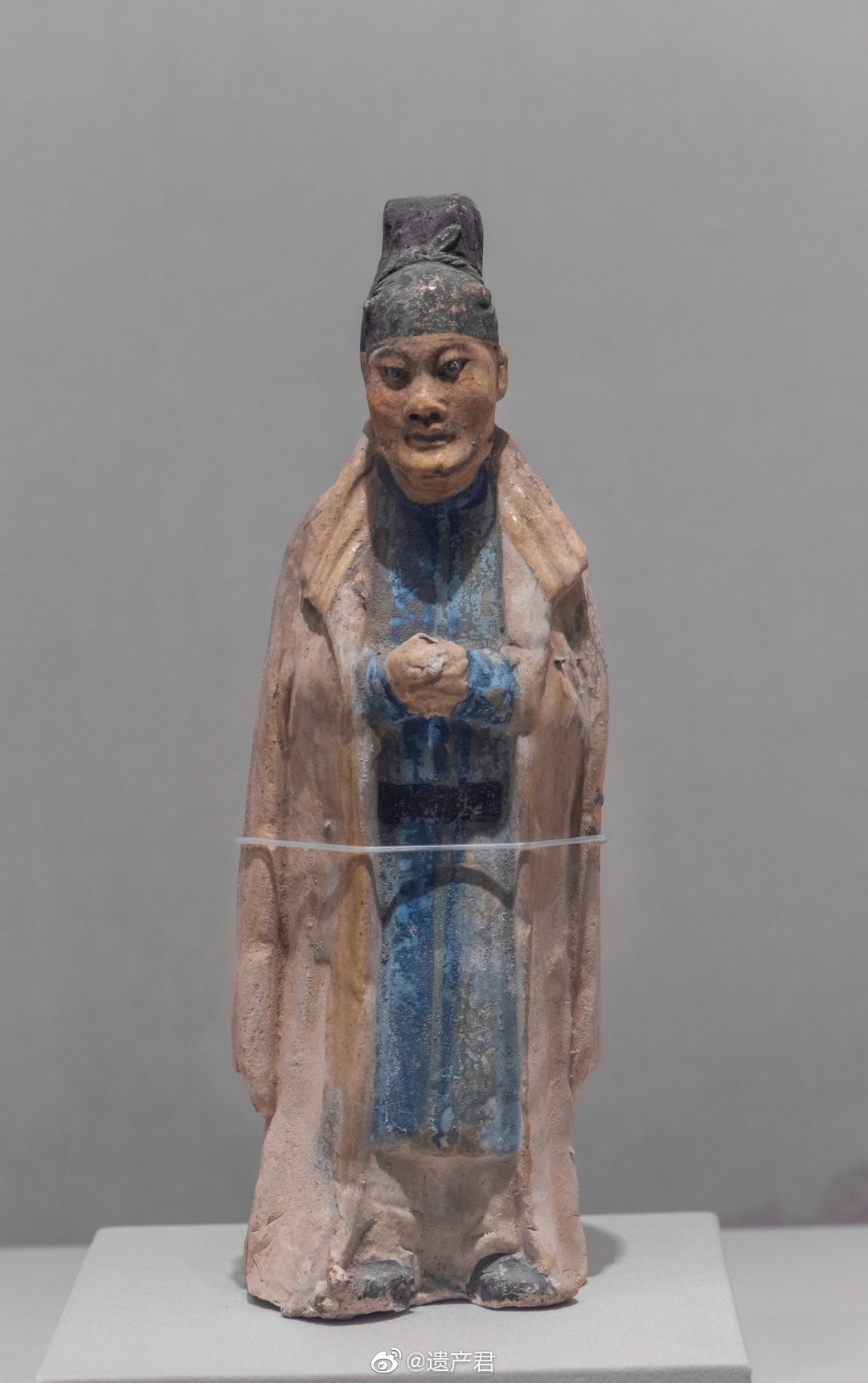 昭陵博物馆藏· 唐代彩绘胡服男俑_高清图集_新浪网