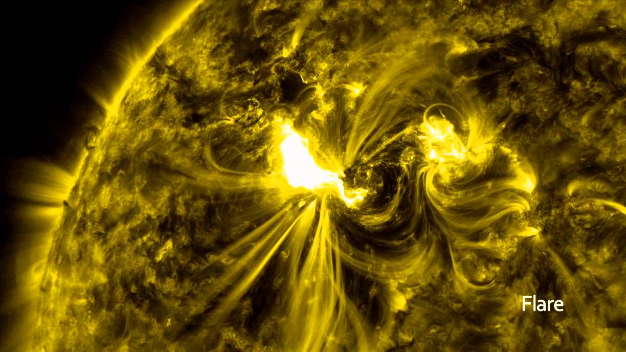 太阳耀斑和日冕物质抛射是一回事吗?|太空|地球|太阳_新浪新闻