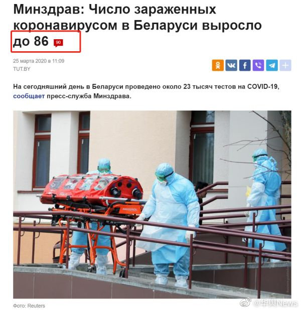 白俄罗斯累计确诊 86 例冠状病毒患者|白俄罗斯|新冠肺炎_新浪形排