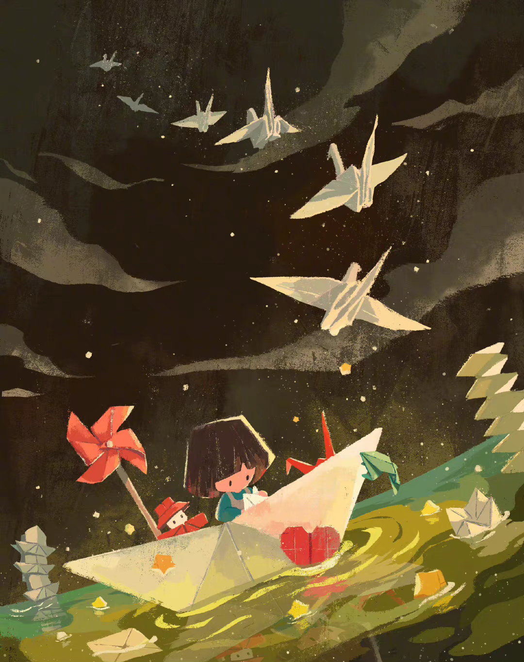 来自插画师Moy Lee的创意绘画作品欣赏！__财经头条