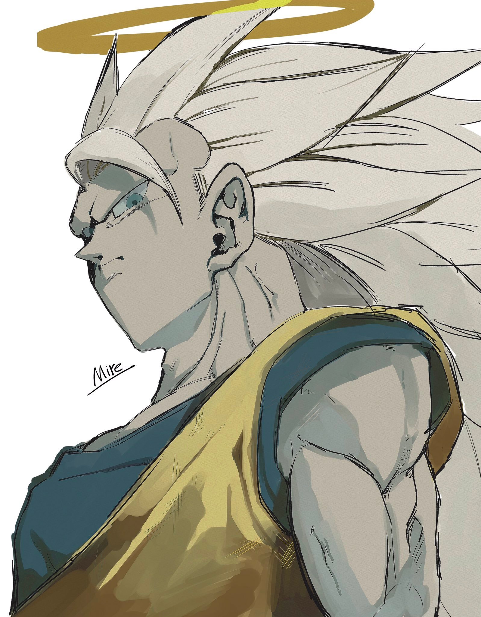 推特插画师『mire』创作的龙珠主题插画最新作品整理(第一弹)