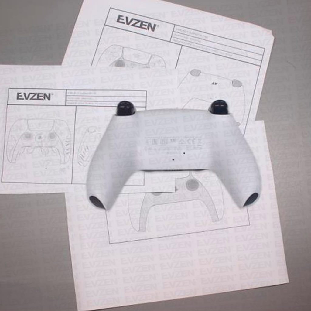 ps5手柄细节图展示:防滑花纹丝毫必现