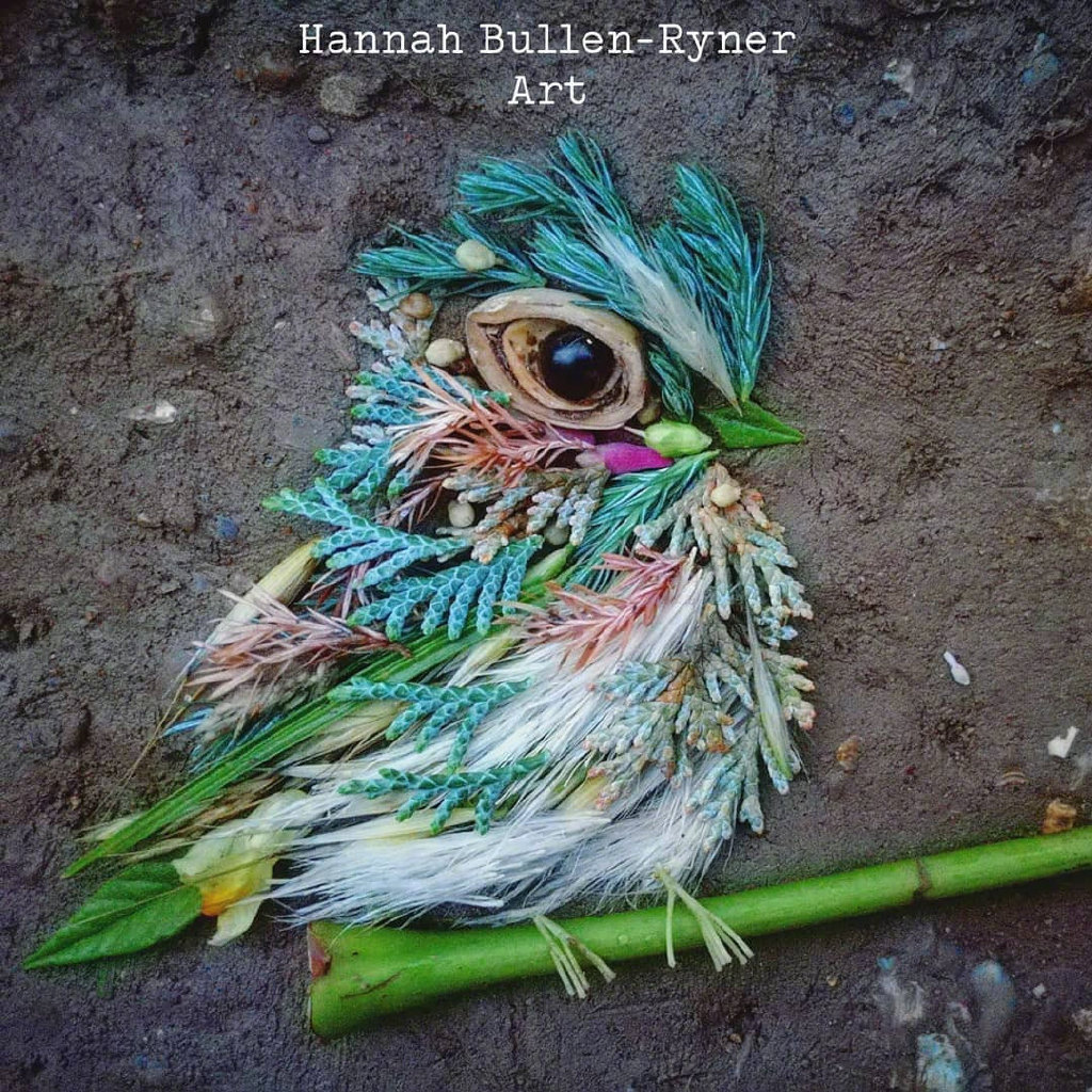 来自艺术家 hannah bullen-ryner 植物拼图作品欣赏