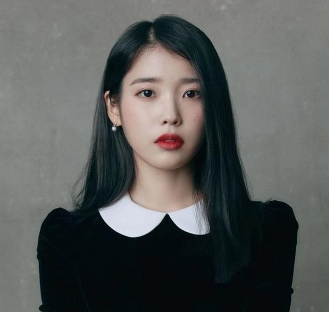 iu新造型来了162cm穿粉色薄纱长裙温柔可人