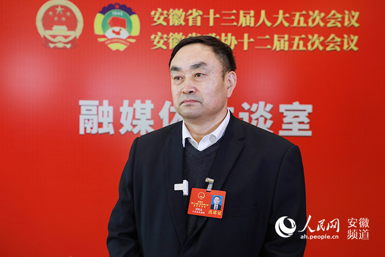 两会声音安徽省人大代表胡建远企业带动能人带头致富不愁