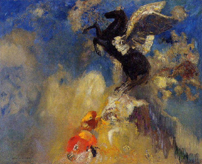 梦境:象征主义大师奥蒂诺·雷东 (Odilon Redon,1840-1916)