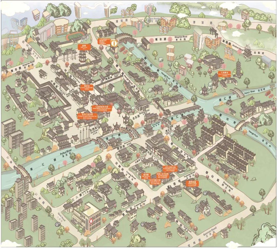 1008年,所在地因寺得名为"七宝",七宝镇应运而生.