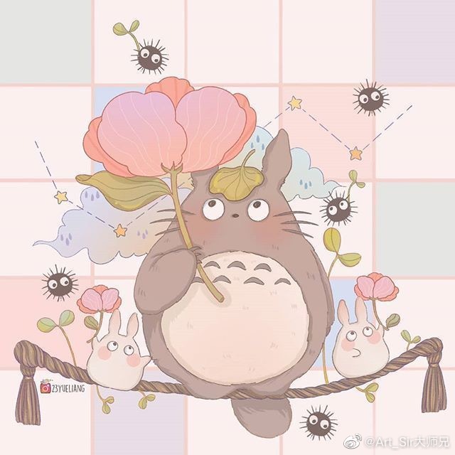 愿每一天都是充满元气的样子插画师23yueliang