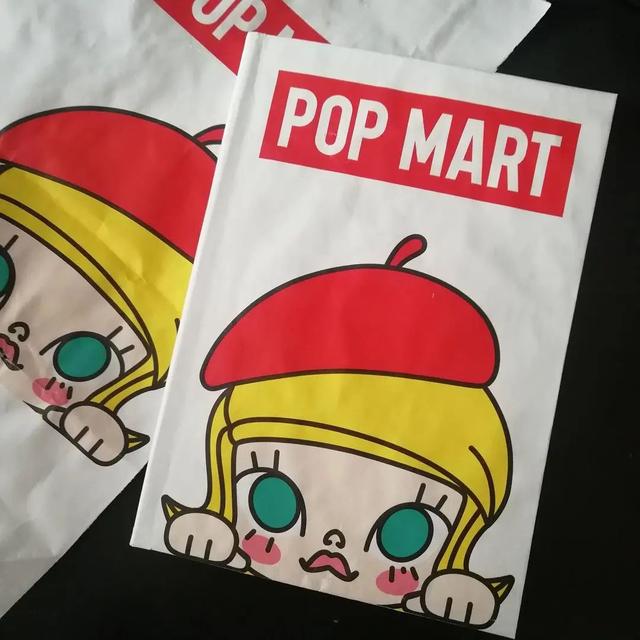 刚用泡泡玛特纸袋包了本子皮@terraincognito我经常会把厚实的快递盒