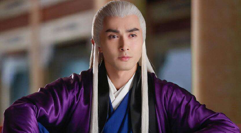 男明星古装白发高伟光《三生三世》,马天宇《幻城》,朱一龙《镇魂》