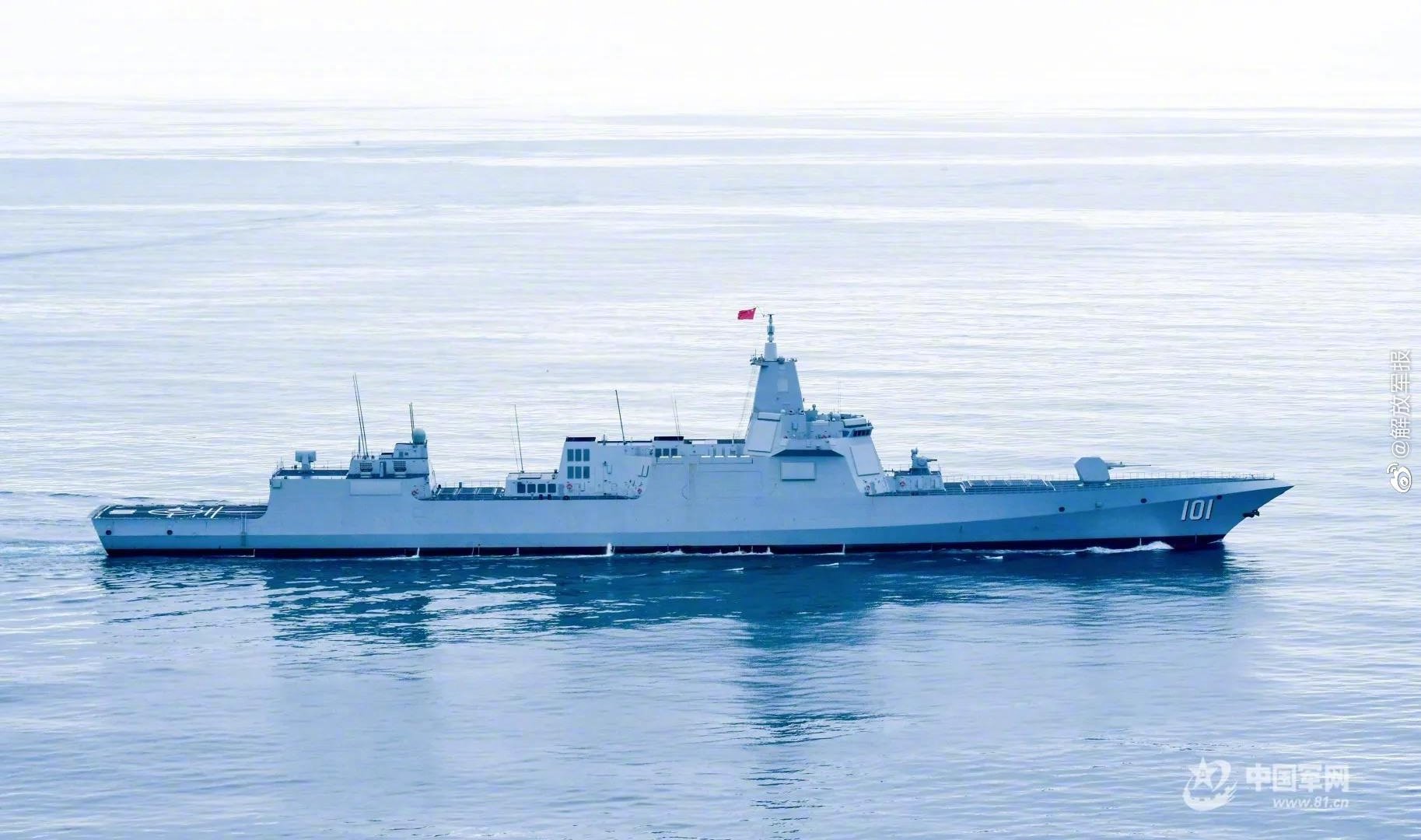 055型驱逐舰101号南昌舰