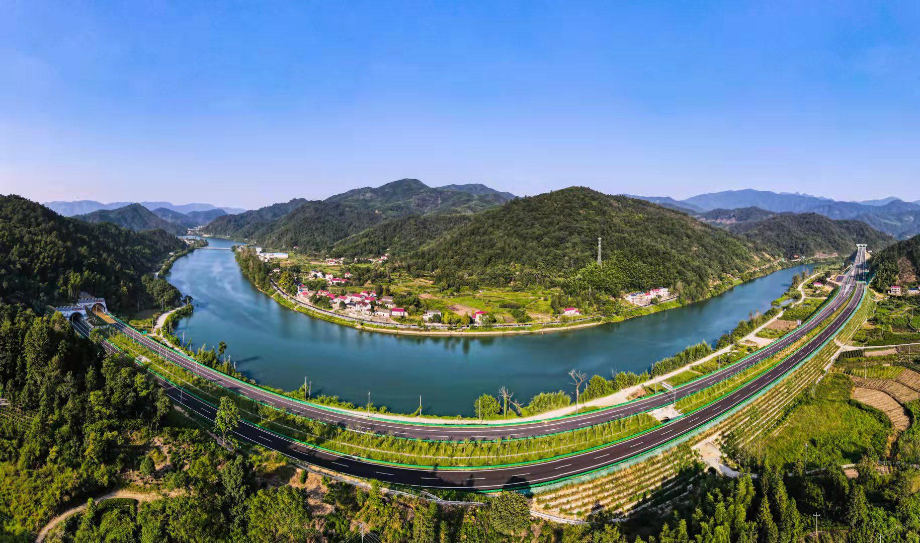 石台县迈入"高速时代" 池祁高速池石段建成通车|石台|石台县|通车