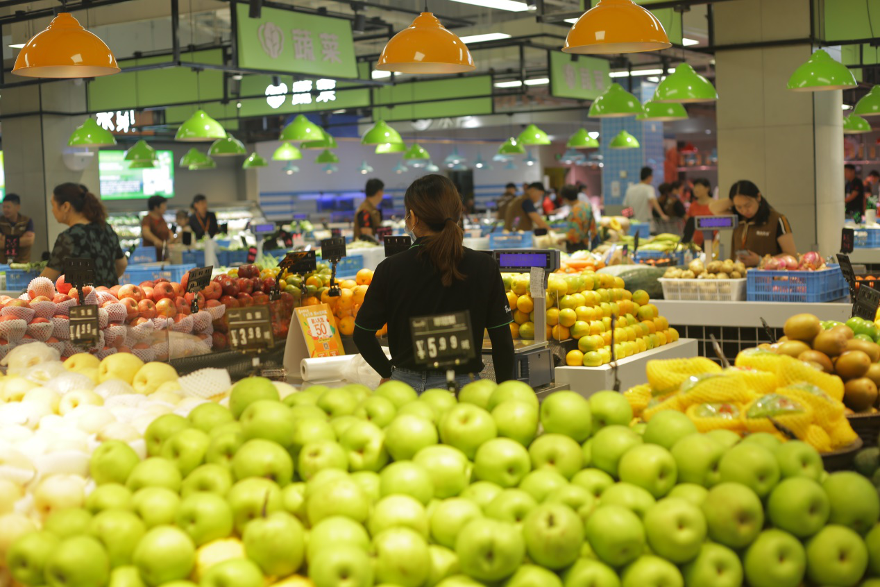 打造现代集市生活永辉超市杭州萧山加州阳光店开业