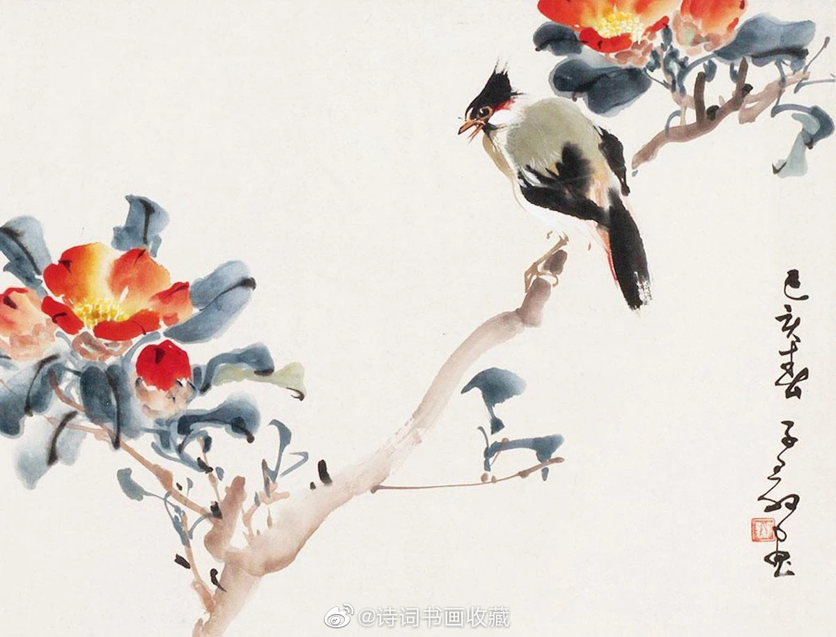 陈子毅花鸟画 别具一格 陈子毅花鸟画 别具一格