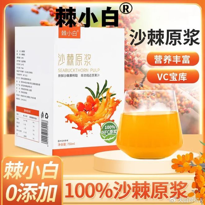 沙棘原浆十大品牌，哪种最好喝？|同仁堂|沙棘|原浆