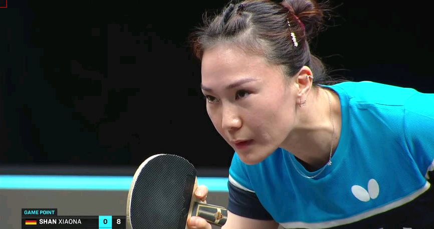 比赛过程有惊无险,早田希娜击败单晓娜,杀进半决赛