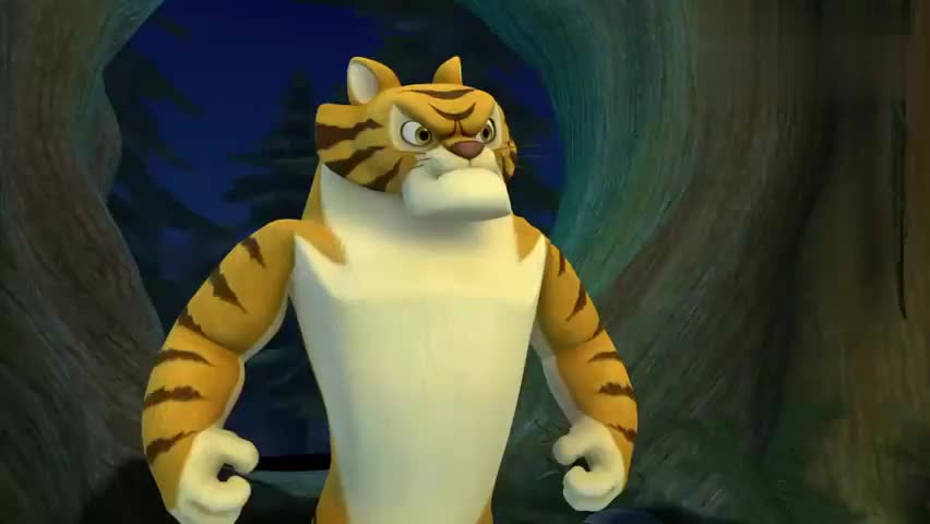 熊出没为了救光头强狗熊得罪虎子大哥再也不相信你俩