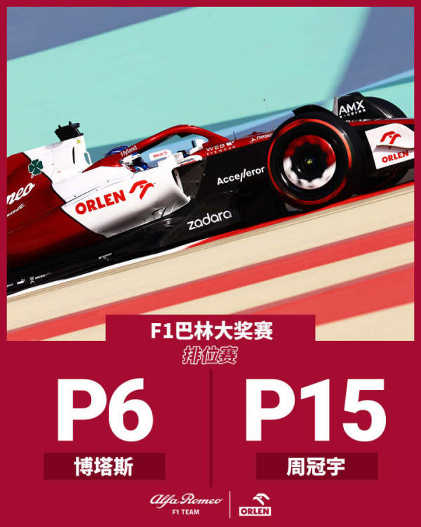 周冠宇F1排位赛首秀进入Q2，今晚正赛第15位发车，法拉利拿下杆位休闲区蓝鸢梦想 - Www.slyday.coM