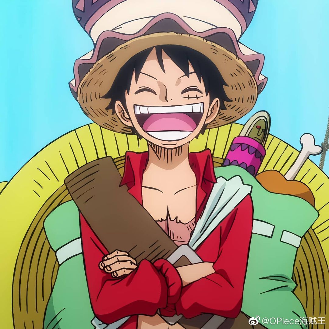 狂热行动中的路飞高清头像,速速收藏
