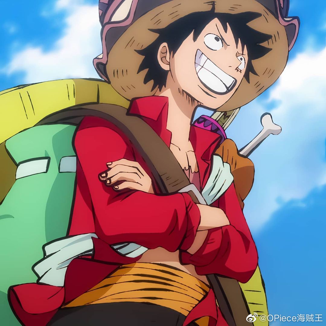 狂热行动中的路飞高清头像,速速收藏
