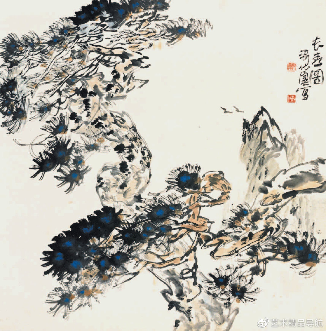当代名家禹化兴苍松绘画与《中国高等艺术院校教学范本》|苍松|绘画|名家_新浪新闻