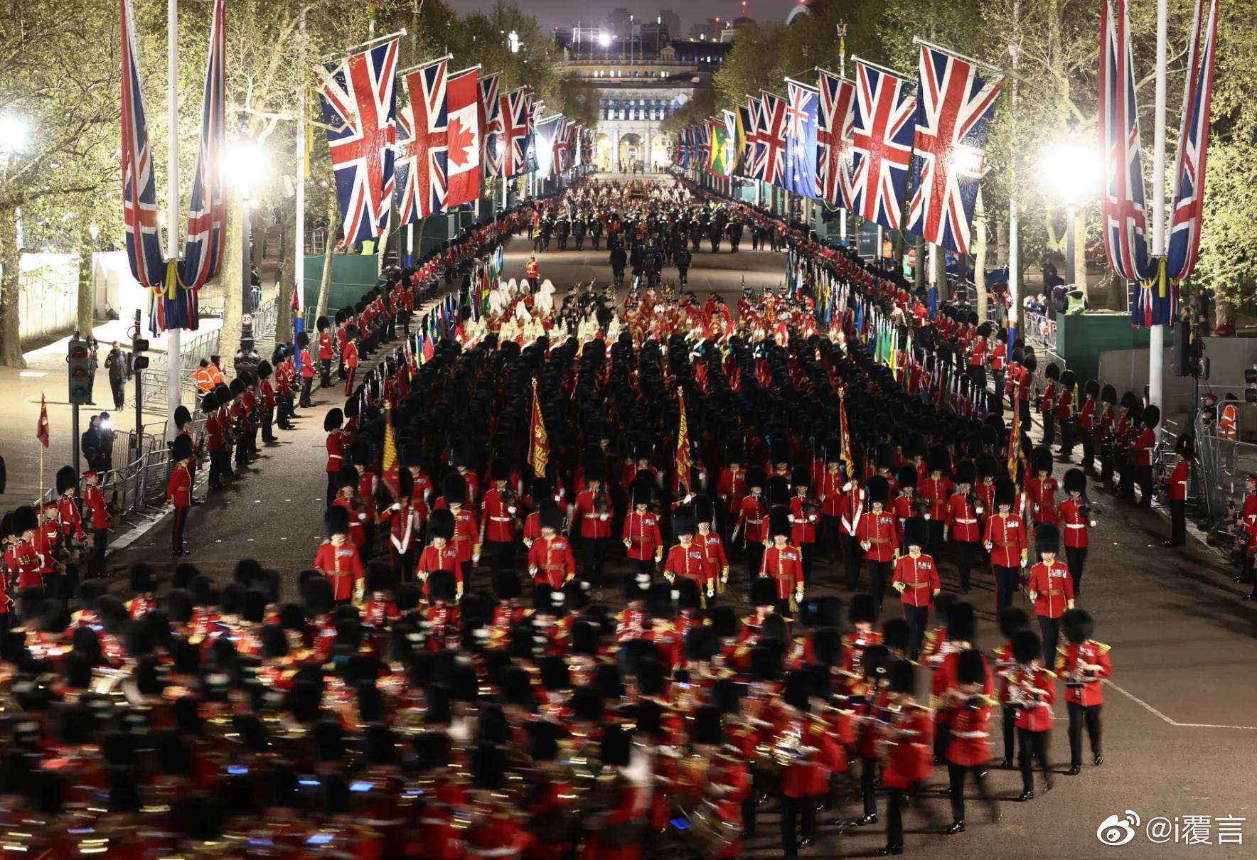 英国为查尔斯三世国王的加冕仪式举行彩排……__财经头条