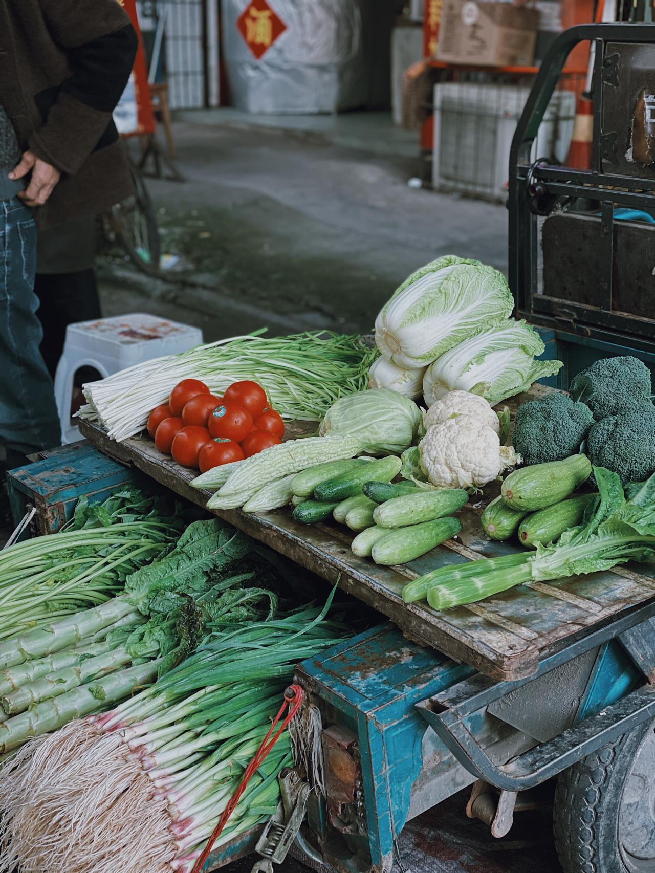 菜市场的烟火气真的太有感觉啦