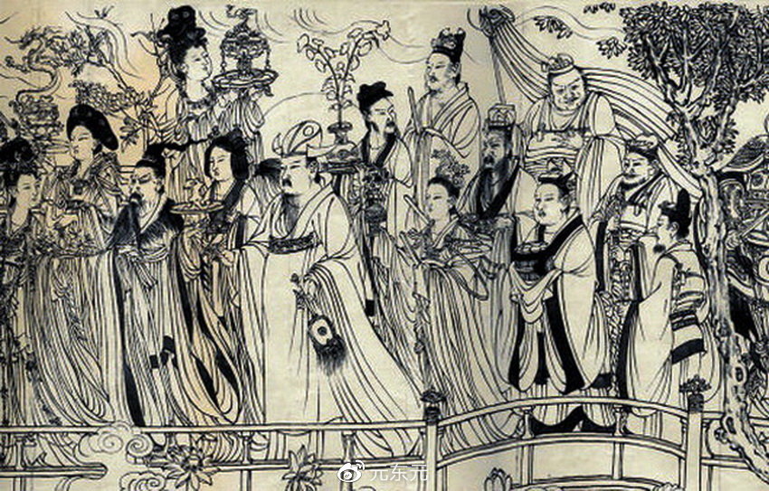 唐代吴道子画圣实至名归妙得道玄笔意