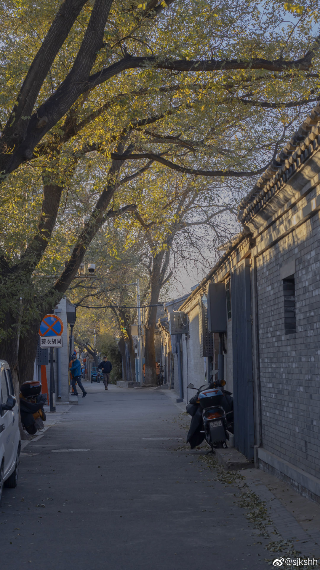 北京胡同冬日暖阳676767摄影sjkshh
