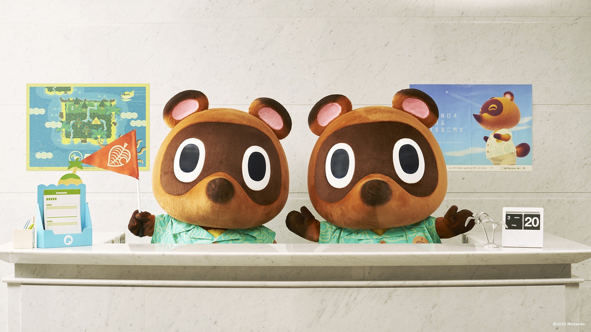 任天堂公开一大批 switch游戏 的官方壁纸,主题涵盖了《集合啦