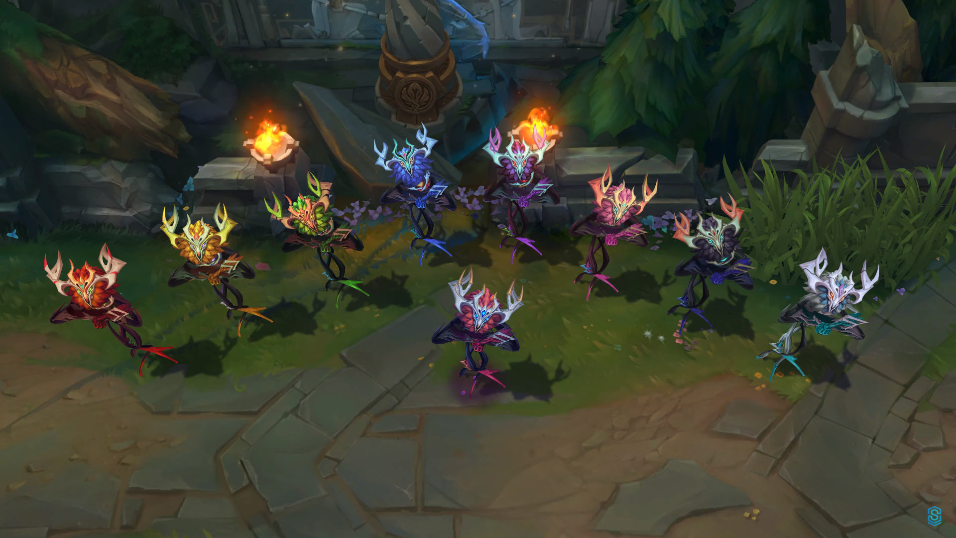 永恒之森系列皮肤炫彩_高清图集_新浪网