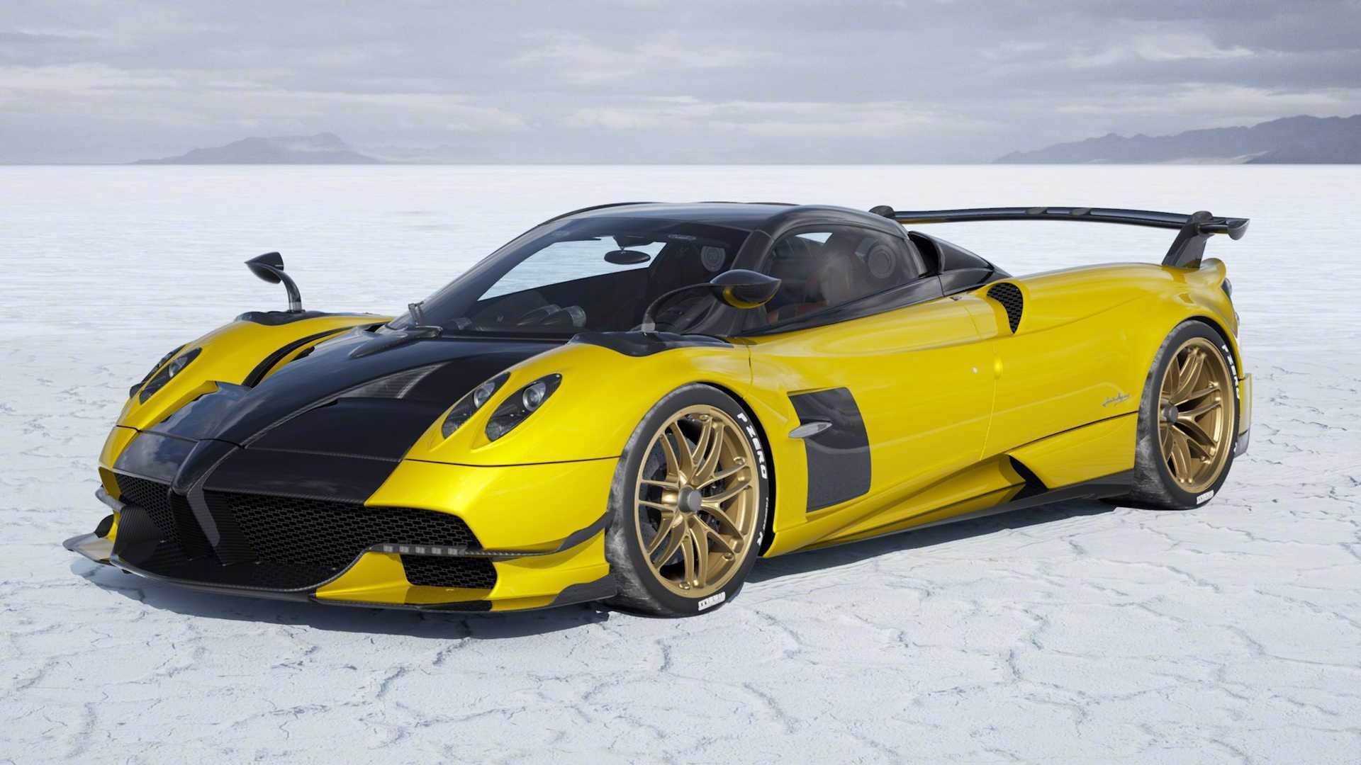 帕加尼pagani huayra bc roadster