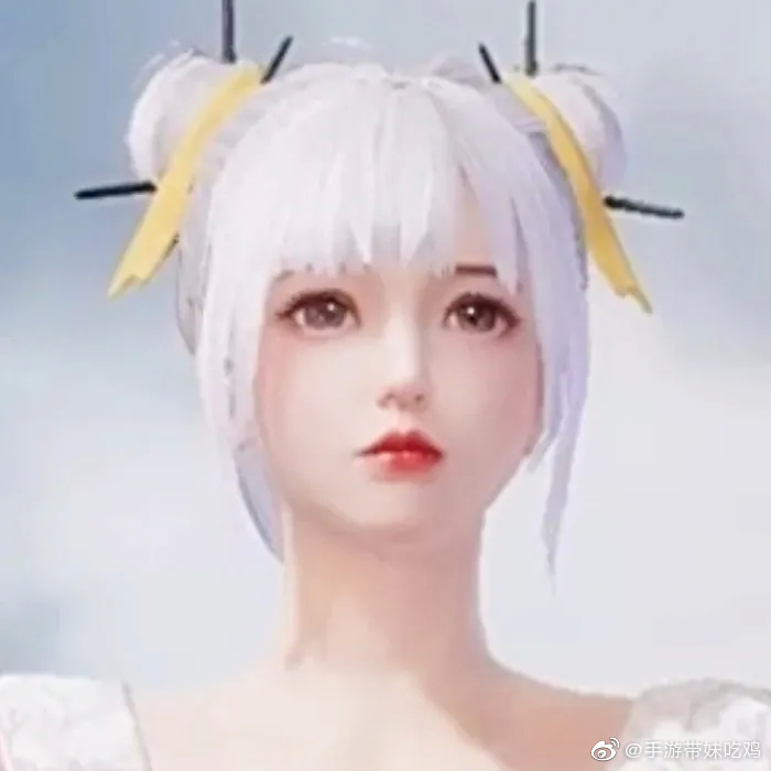 和平精英捏脸吃鸡捏脸闪闪惹人爱款