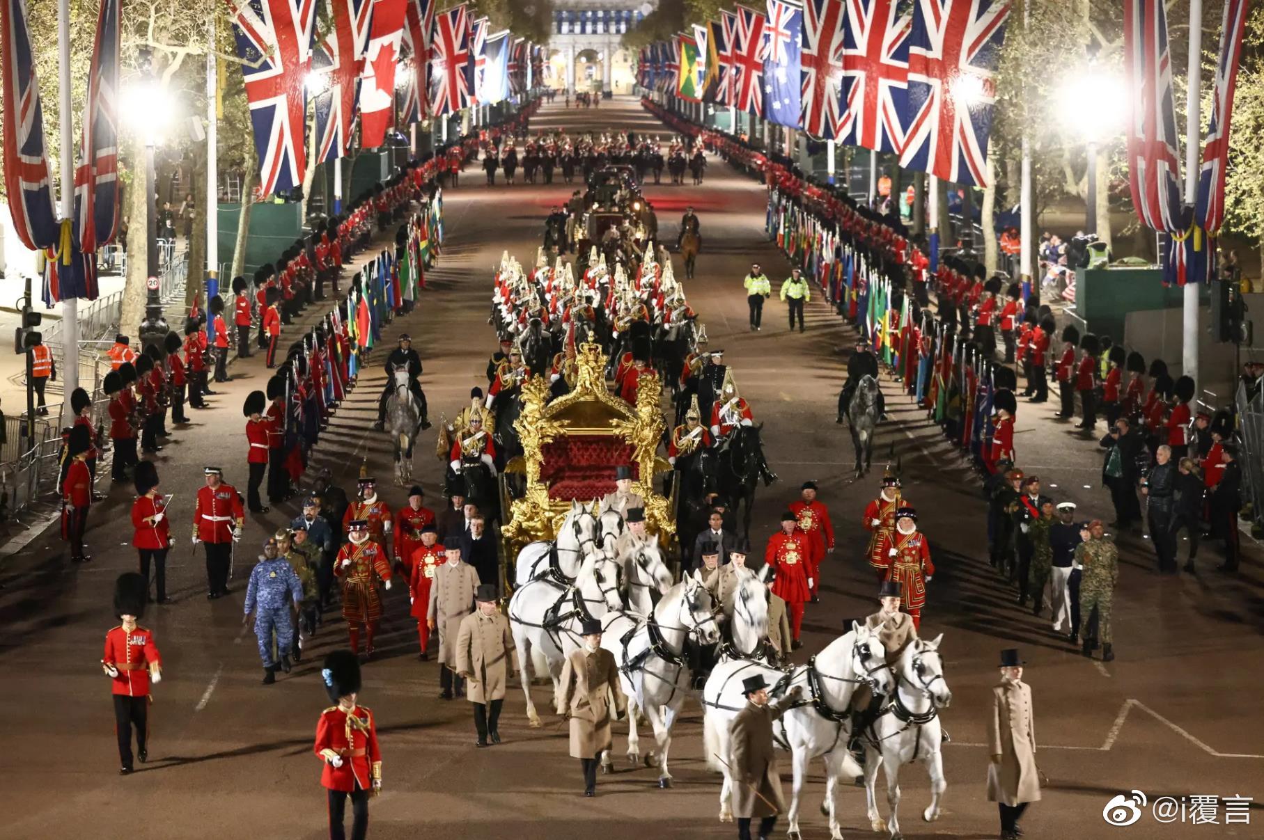 英国为查尔斯三世国王的加冕仪式举行彩排……__财经头条