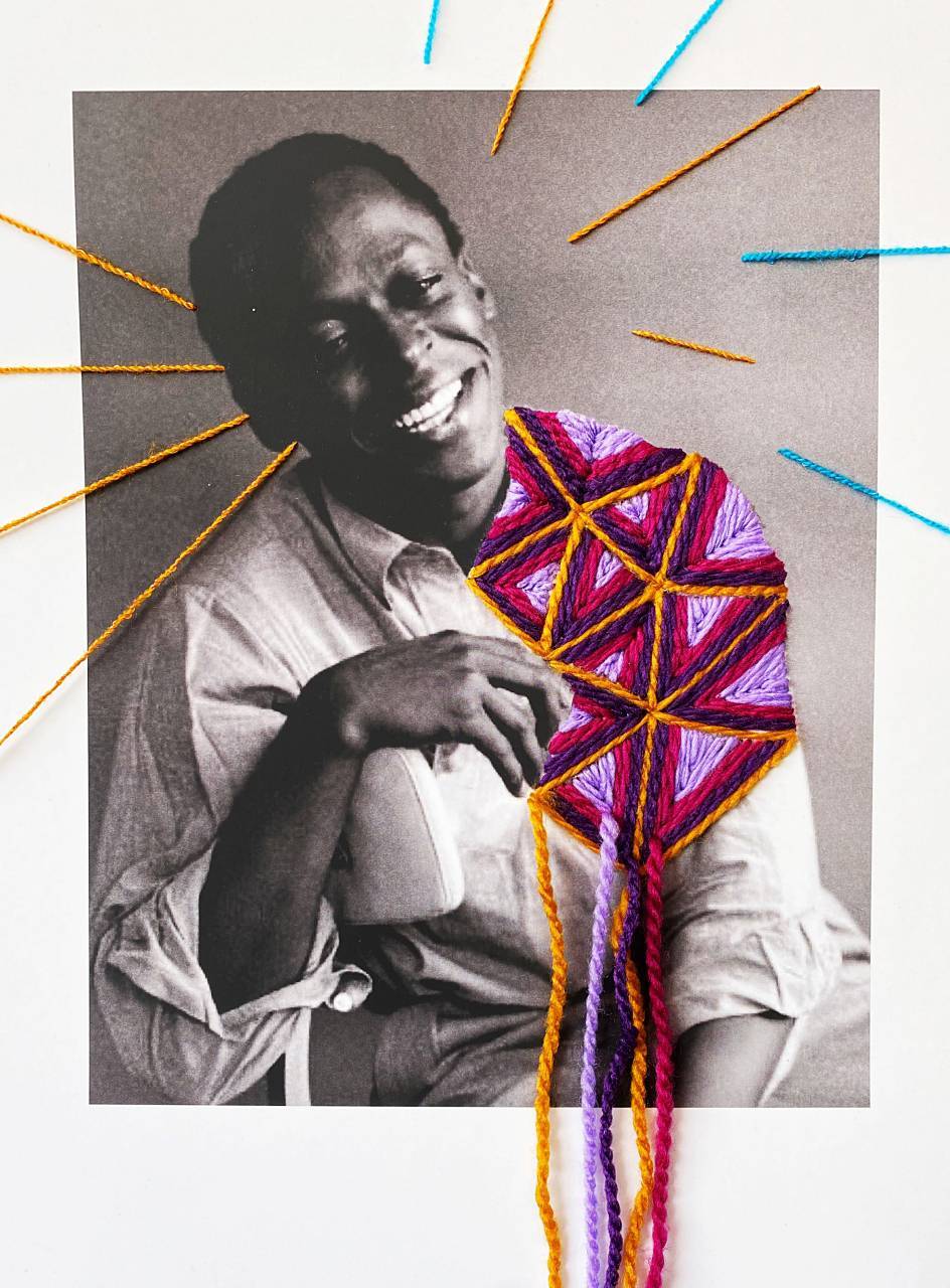 墨西哥艺术家 victoria villasana 通过充满活力的刺绣