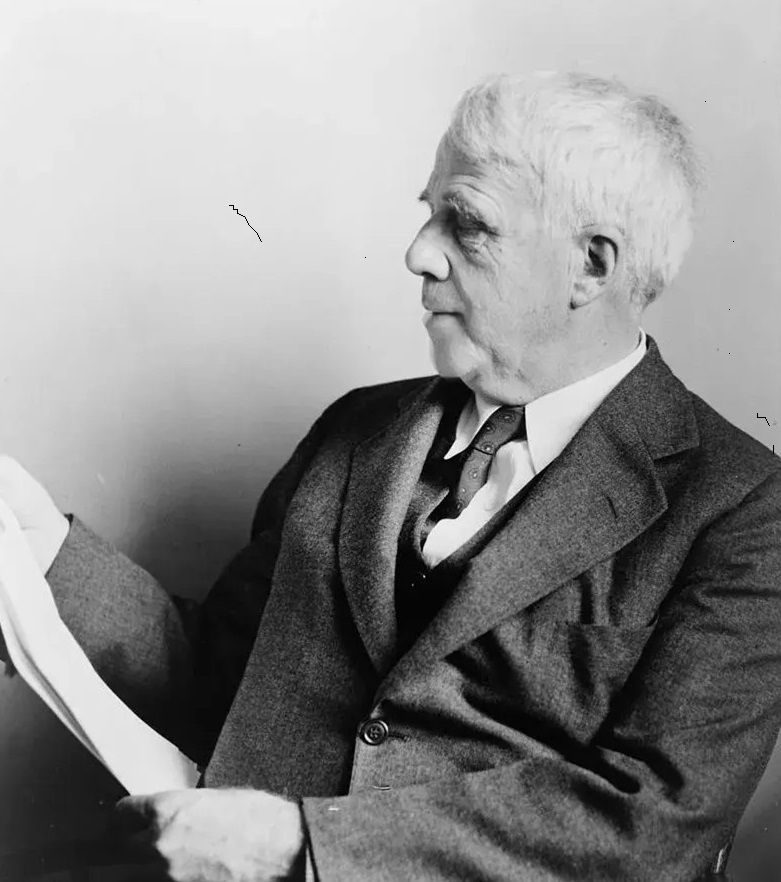 美国诗人罗伯特弗罗斯特十句佳话景物唯美道理深刻启迪人生