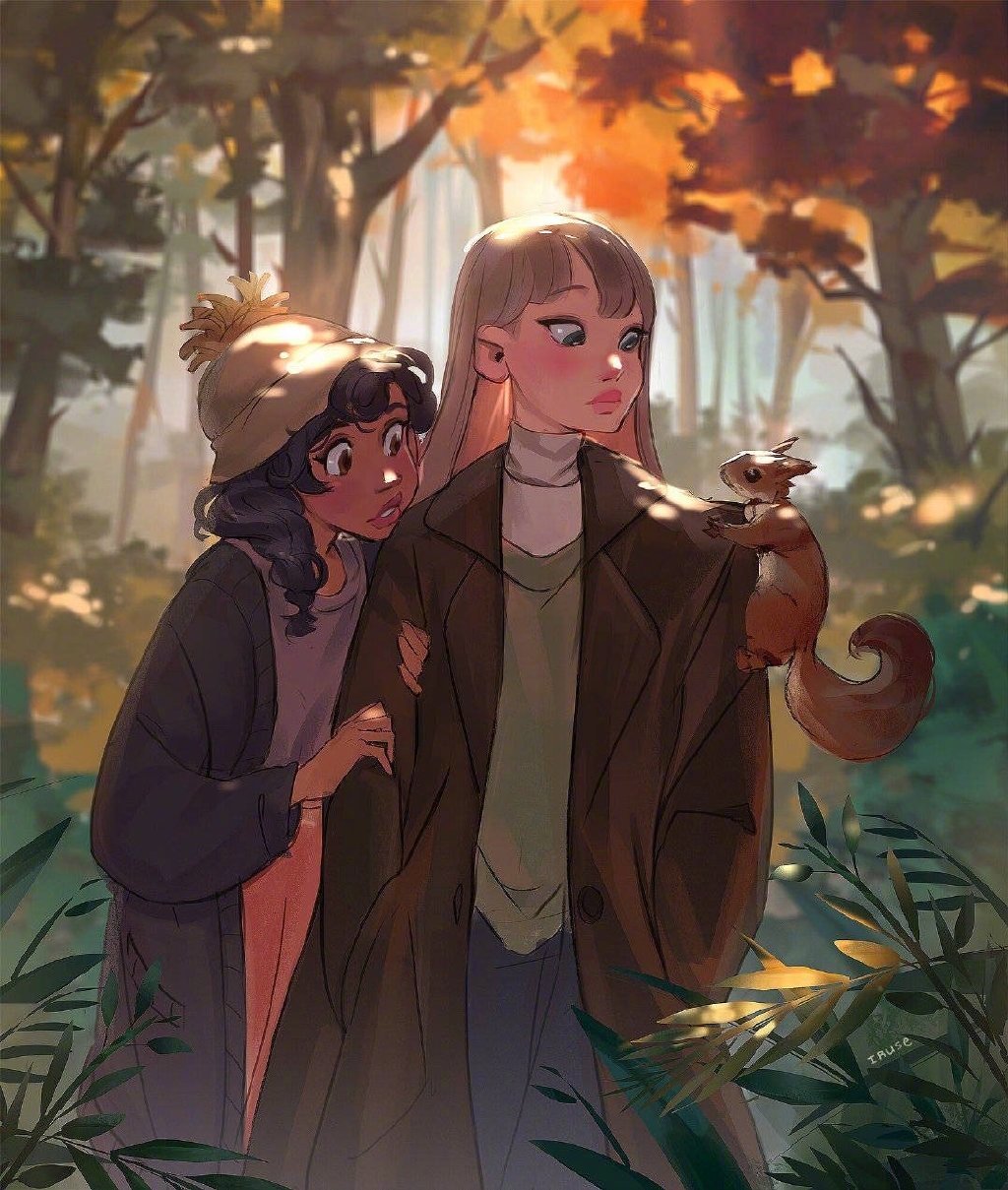 画风超好看的作品 | 插画师:ilse harting