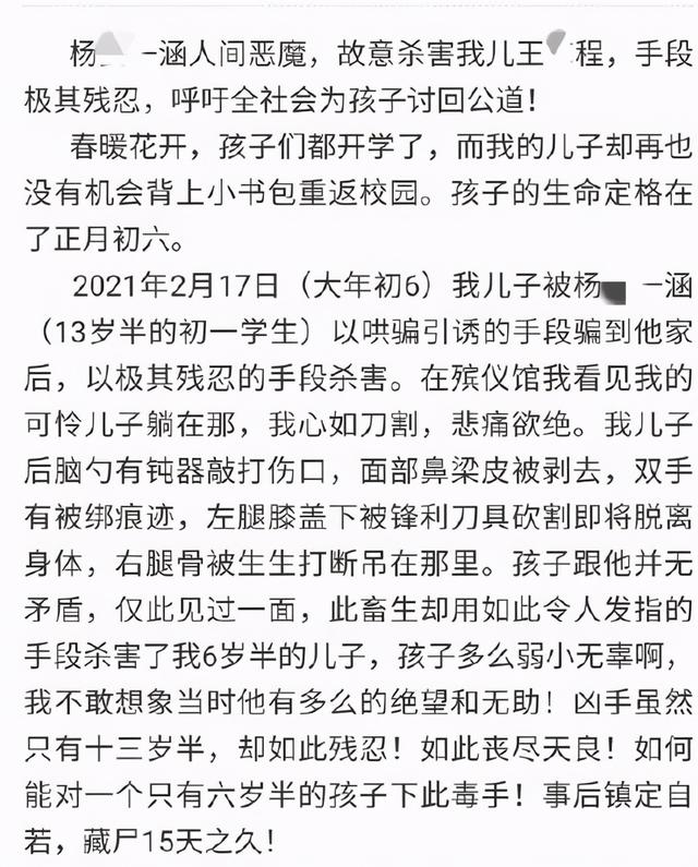6岁男童遭13岁少年杀害官方通报说了什么？陕西勉县6岁男孩被杀细节最新消息休闲区蓝鸢梦想 - Www.slyday.coM
