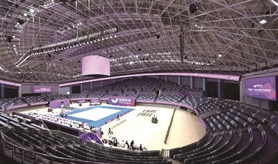 冬奥赛场同款灯光秀、NBA级别超高清巨型斗屏…全新的黄龙体育馆|冬奥会|黄龙体育中心体育馆|蹦床|艺术体操|北京冬奥会_新浪体育_新浪新闻