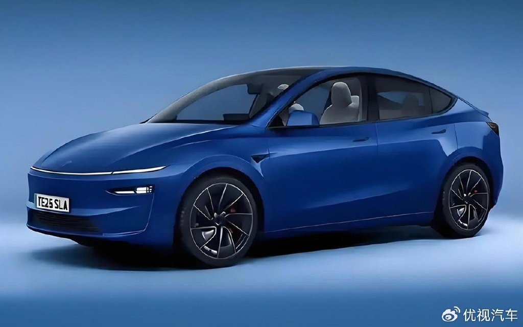 Model Y Segment 全新Model Y再曝实车图!分体式大灯没得跑,取消电子式怀挡-新浪汽车