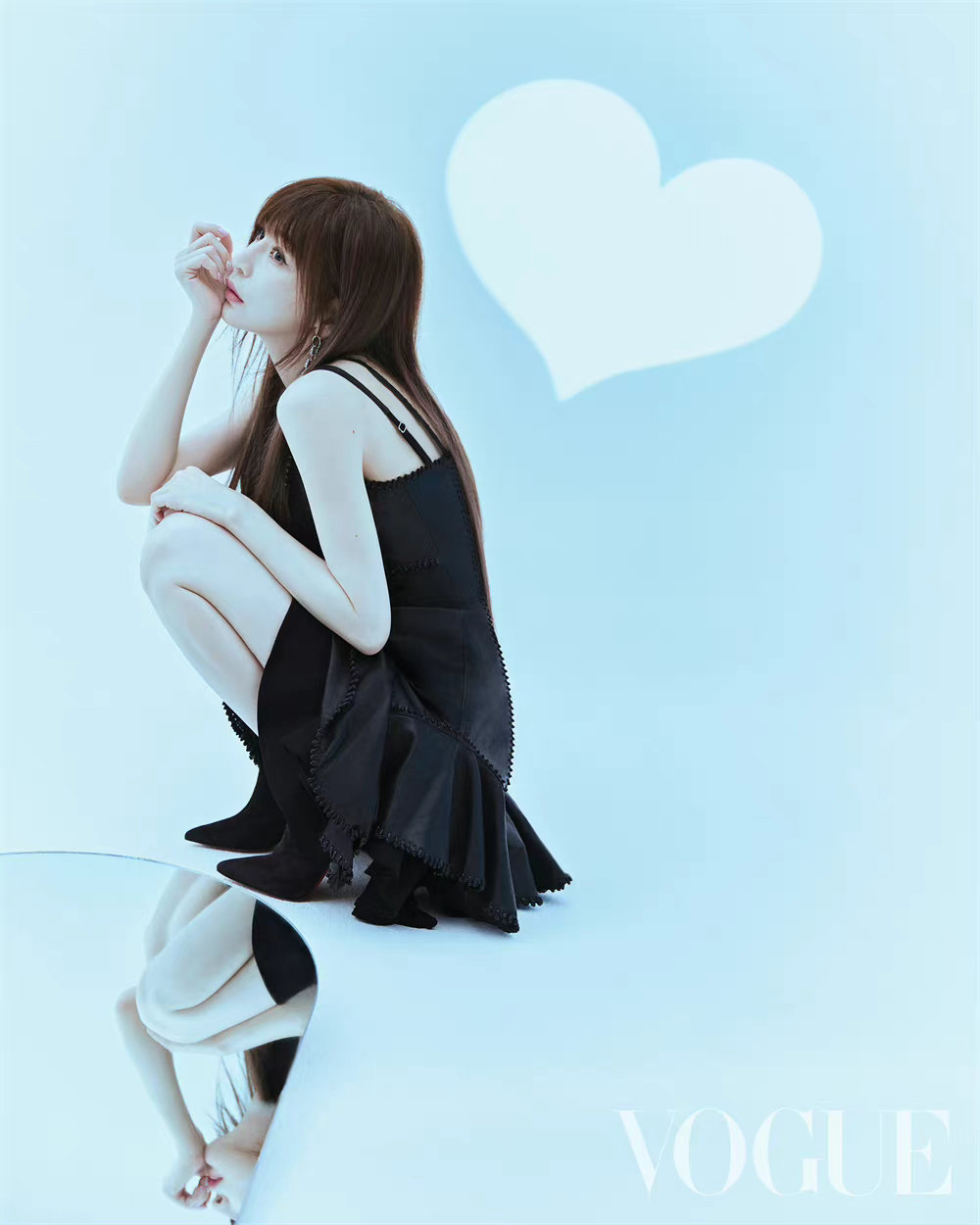 王心凌梦幻爱心大片诠释色彩氛围感 相信自己就是最大的信心休闲区蓝鸢梦想 - Www.slyday.coM