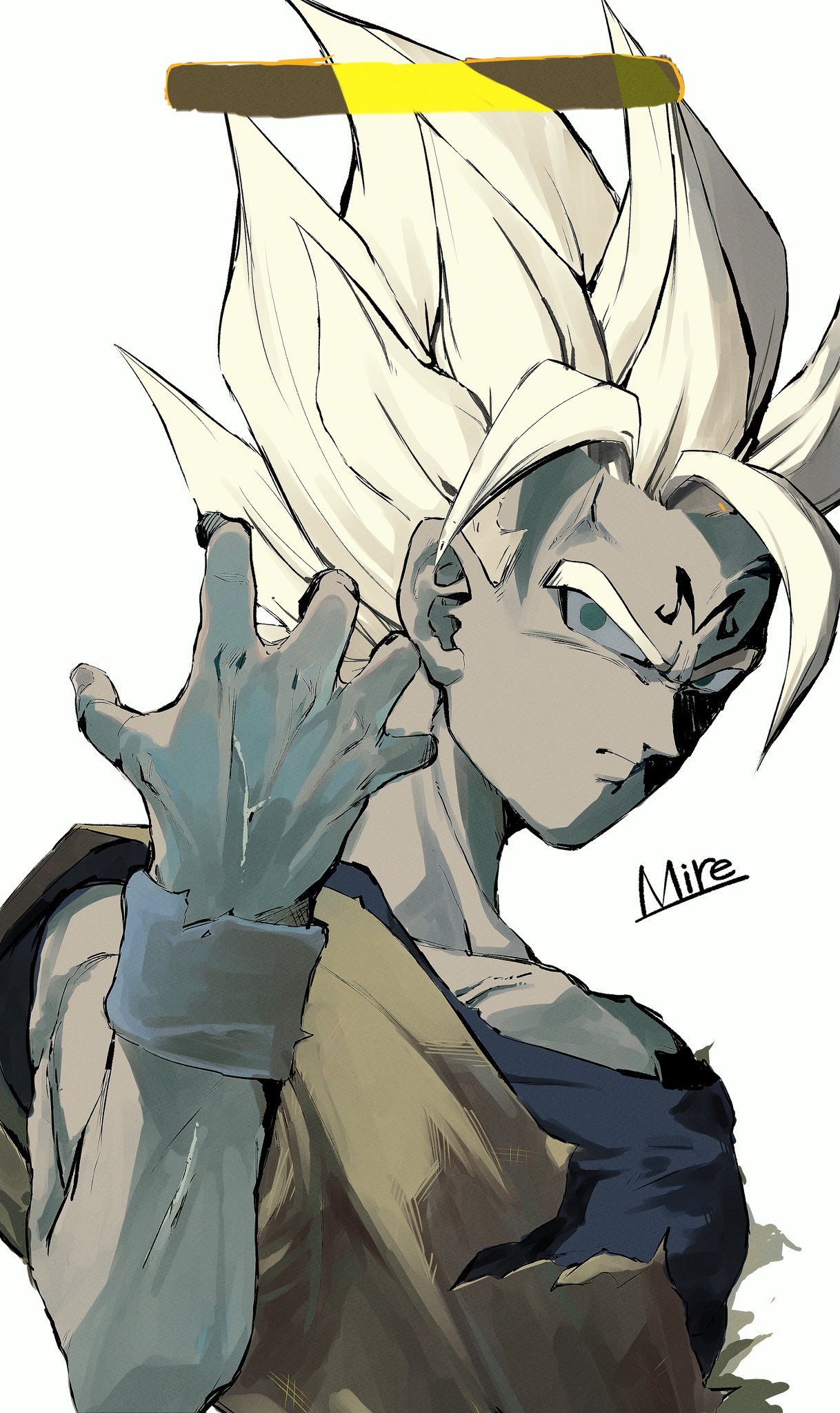 推特插画师『mire』创作的龙珠主题插画最新作品整理(第一弹)