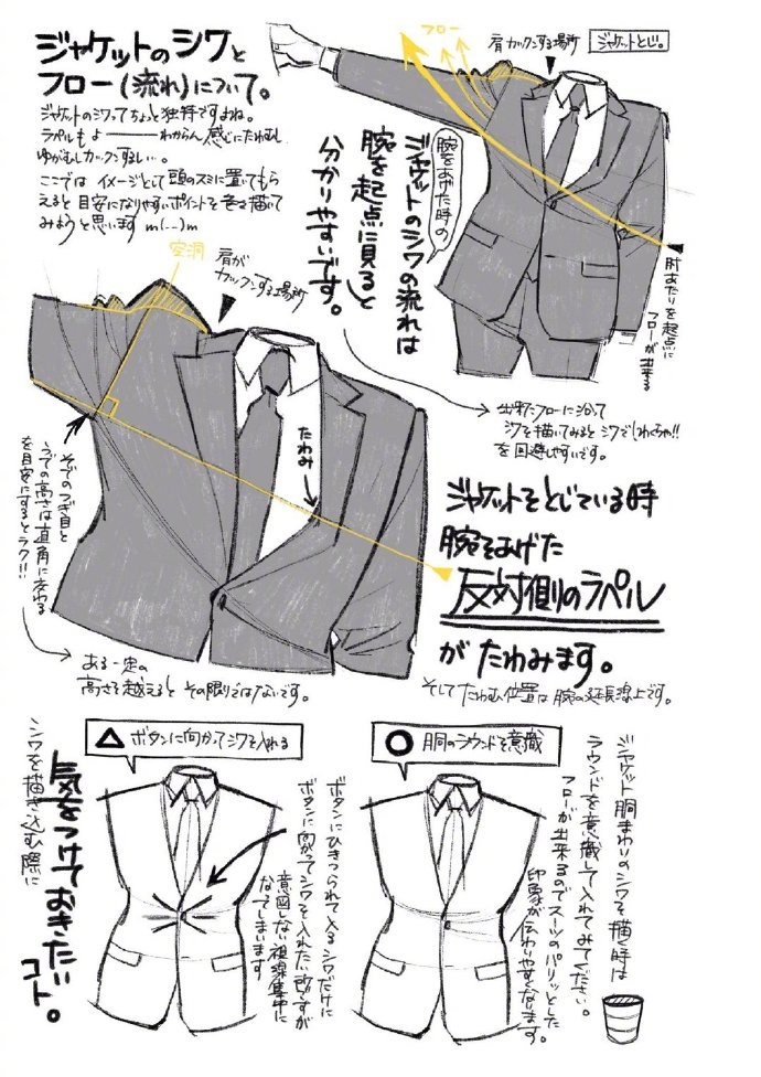 西装鞋子画法
