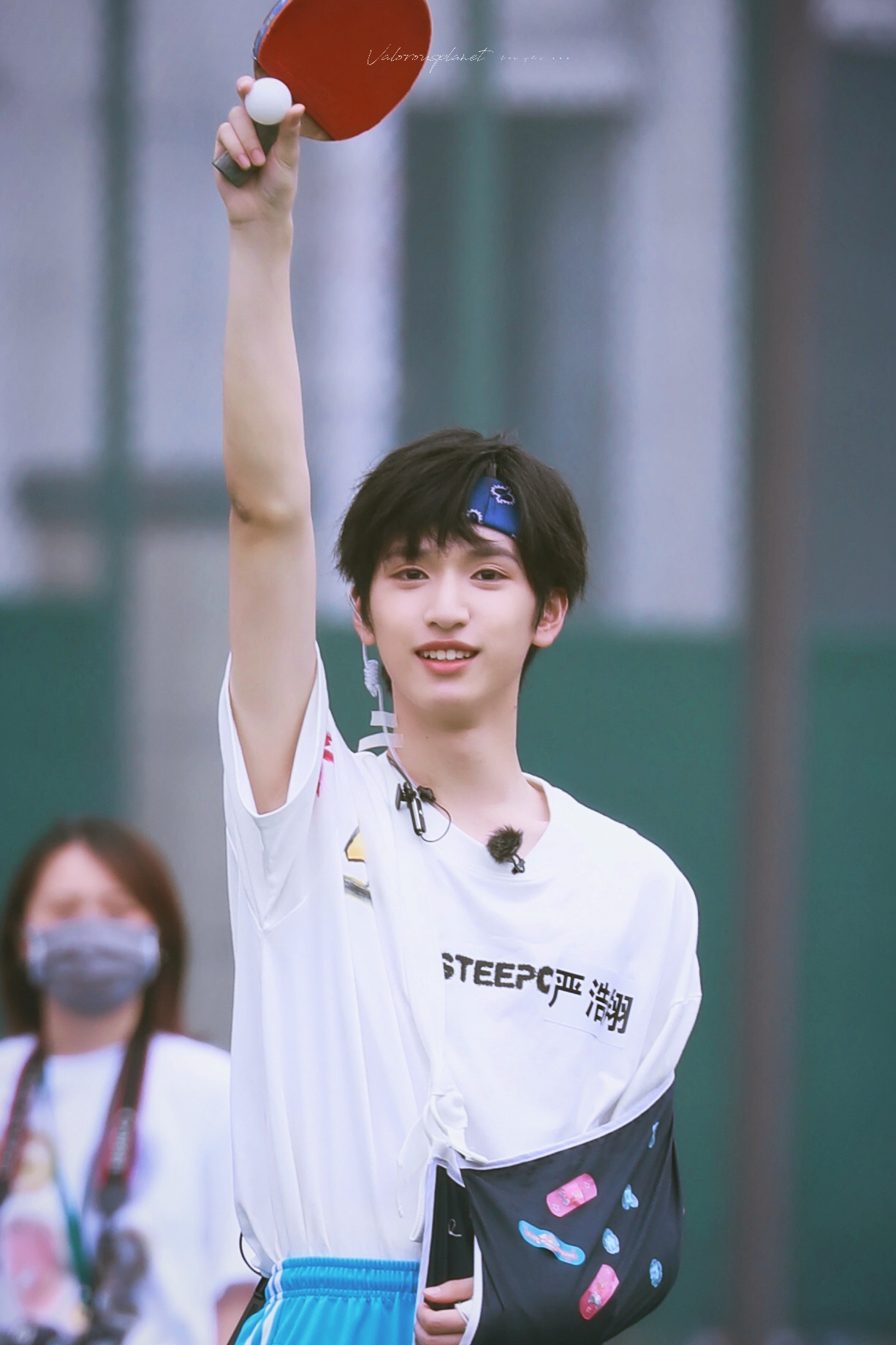 严浩翔tf家族运动会饭拍今日份的夏日盐汽水小严,青春活力 可爱帅气