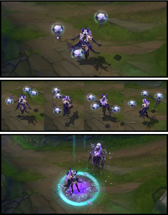 情人节皮肤 枯萎玫瑰(暂译) 辛德拉 原画,载入框,局内和炫彩_高清图集