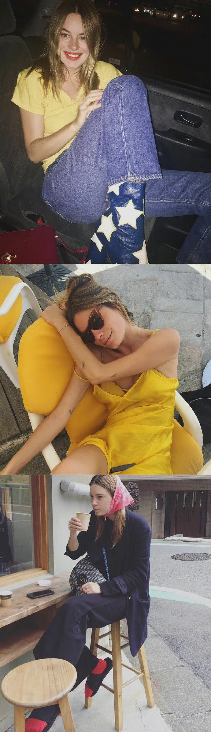 法国时尚博主camillecharriere的日常穿搭经舒适随性的法式日常