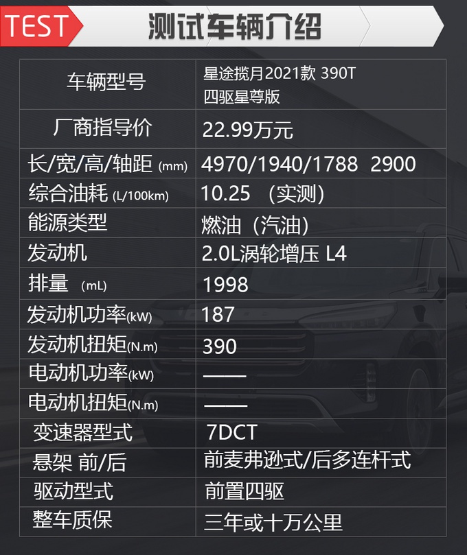 噪音控制非常优秀,清华教授评测星途揽月静谧性