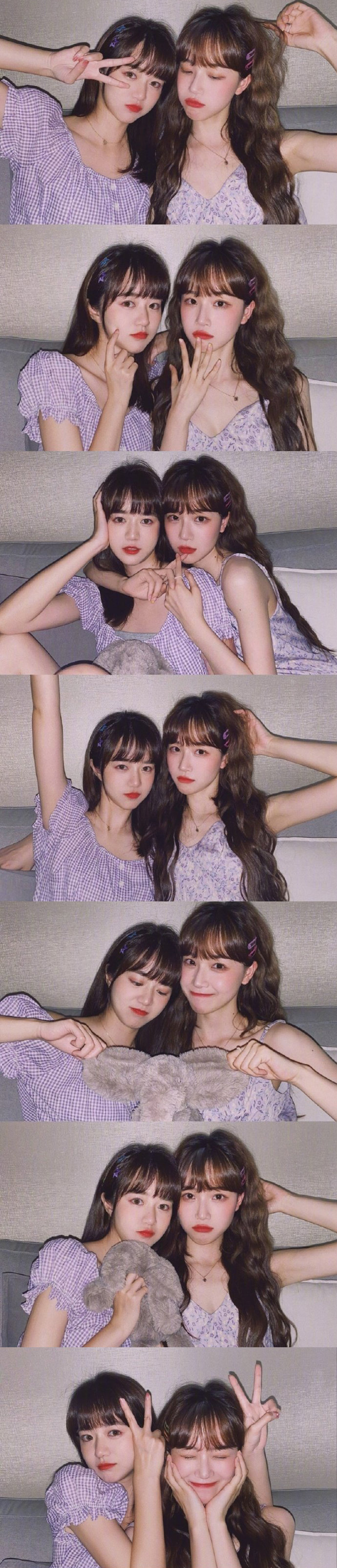 闺蜜拍照姿势get_高清图集_新浪网